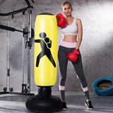 Inflatable Punching Bag Yellow