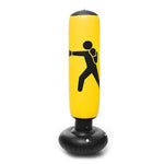 Inflatable Punching Bag Yellow