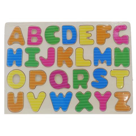 Wooden Alphabets CAPS Puzzle 26pc