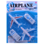 Airplane Set 4 Piece Pull back