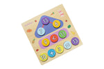 Wooden Time & Number Game