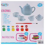 Porcelain Tea Set 9pc Paints