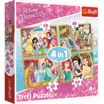 Trefl Princess Puzzle 4in1
