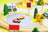 Jeronimo Wooden Train Set 54pc
