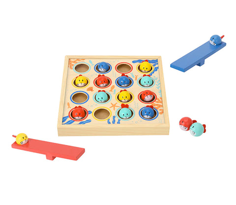 Nuovo Wooden Small Fish Diving