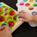 Nuovo Wooden Memory Game - Ladybug