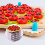 Nuovo Wooden Memory Game - Ladybug