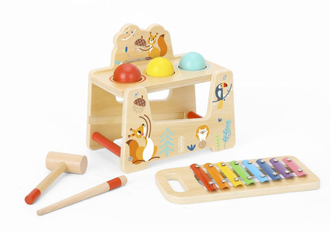 Nuovo Wooden Pound &Tap Bench