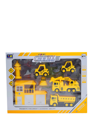 City Building Construction Set - Yellow