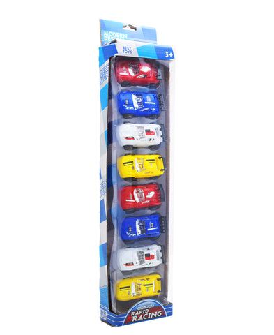 Pull Back Racing Cars 8 Piece