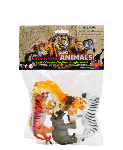 Wild World Animal Set 6 Piece